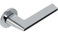 Ручка ADDEN BAU RIVER S-486 CHROME  BLACK (цвет ХРОМ БЛЕСТЯЩИЙЧЁРНАЯ ВСТАВКА)