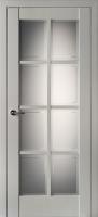 Межкомнатная дверь GeoDoors 244 Vinyl серый