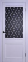 Межкомнатная дверь GeoDoors 208 ДО белый стиппл