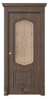 Межкомнатная дверь AxelDoors Эмилия ДО орех грецкий