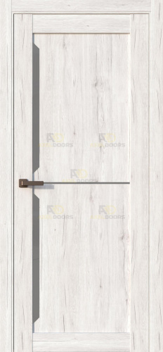 Межкомнатная дверь AxelDoors QC10 кедр снежный 600*2000 мм