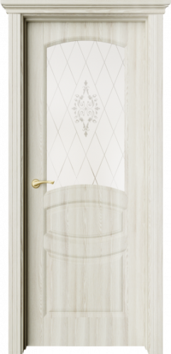 Межкомнатная дверь AxelDoors Изабель ДО клен экрю 600*2000 мм