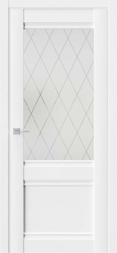 Межкомнатная дверь AxelDoors CHE 6 белый 600*2000 мм