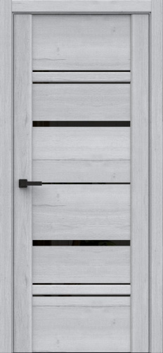 Межкомнатная дверь AxelDoors QXV11дуб серебристый 600*2000 мм