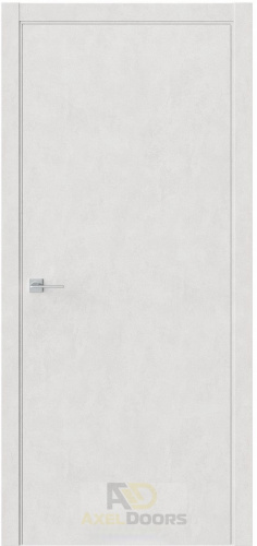 Межкомнатная дверь AxelDoors Гладкое бетон лайт 600*2000 мм