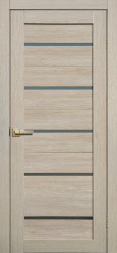 Межкомнатная дверь Fly doors L 26 ясень 600мм стекло сатинат