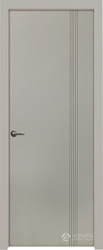 Межкомнатная дверь Аэлита Level Полоса ДГ 600*2000 мм