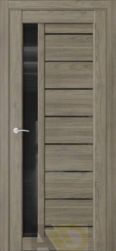 Межкомнатная дверь AxelDoors QX1 дуб тортора 600*2000 мм