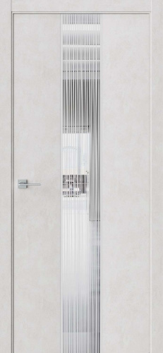 Межкомнатная дверь AxelDoors Экзотика 6 бетон лайт 600*2000 мм